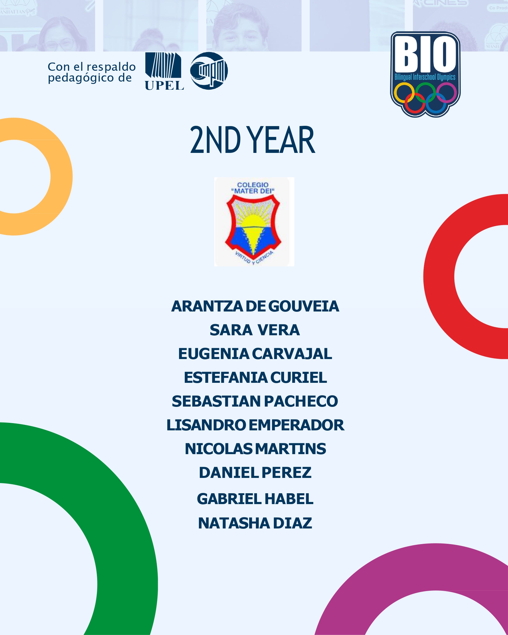 BILINGUAL INTERSCHOOL OLYMPICS (BIO) 2026